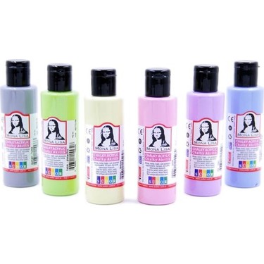 sudor mona lisa akrilik boya seti 70 ml 18 adet fiyati