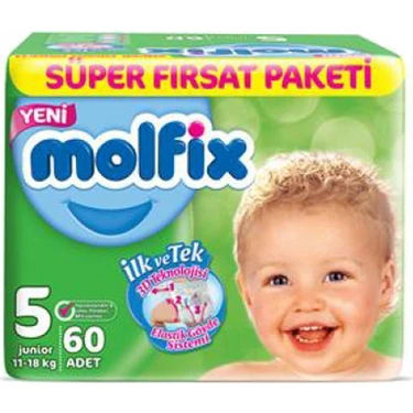 Molfix Süper Fırsat Paketi Junior 11-18 (60