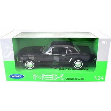 Welly 1:24 1964 Ford Mustang Coupe - Siyah Fiyatı