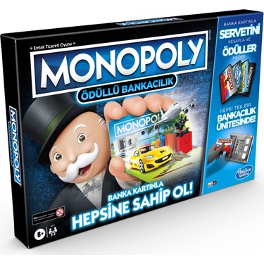 puro uyan Odun  Monopoly Ödüllü Bankacılık Kutu Oyunu Fiyatı - Taksit Seçenekleri