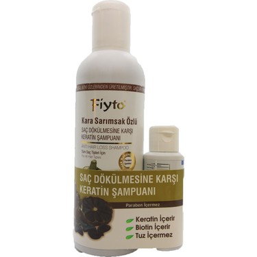 2 Adet Fiyto Kara Siyah Sarimsak Ozlu Bitkisel Keratin Sampuan Fiyatlari Ve Ozellikleri