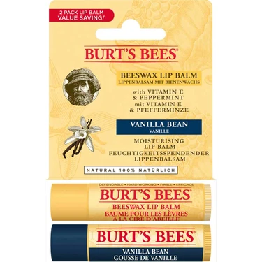 Burt's Bees Burts Bees 2li Lip Balm Set (Beeswax +