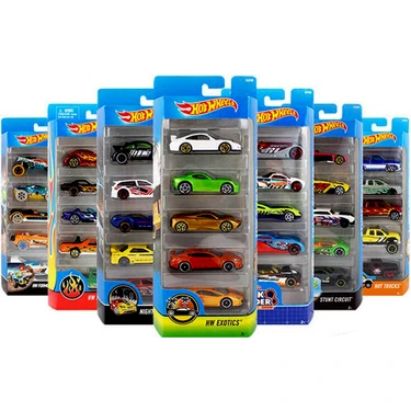 Hot Wheels City Police Pursuit 5 Beşli Araba
