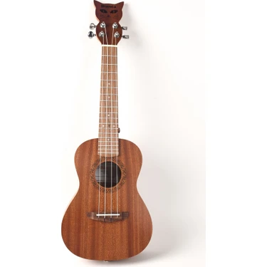 Bianca SIMBA24 Konser Ukulelesi Lamine Yaşlı Maun Ahşap ile Soft Case 24