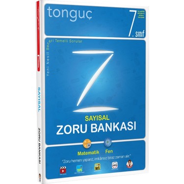 Tonguc Akademi 7 Sinif Sayisal Zoru Bankasi Kitabi Ve Fiyati