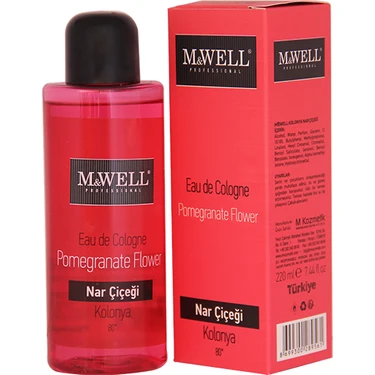 M&well Nar Çiçeği Kolonya 220 ml(2