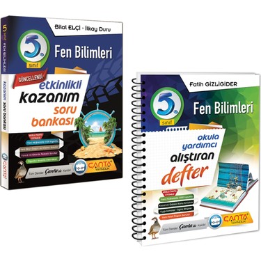 Canta Yayinlari 5 Sinif Kazanim Fen Bilimleri Soru Bankasi Kitabi