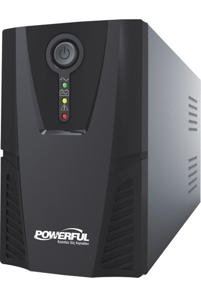 Powerful PL-1500 1500VA 1,5KVA 900W Line Interactive Ups Kesintisiz Güç Kaynağı (Gaming UPS)