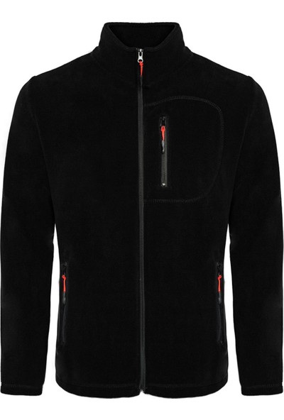 Genius Store Outdoor Erkek Polar Tactical Tam Fermuarlı 3 Cepli Tactical