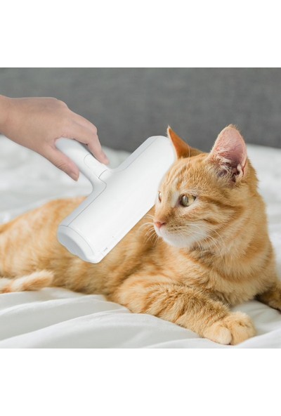 Buffer Hazneli Kedi Köpek Evcil Hayvan Kazak Kıyafet Elbise Halı Yatak Tüy Temizleyici Kıl Toz Toplayıcı