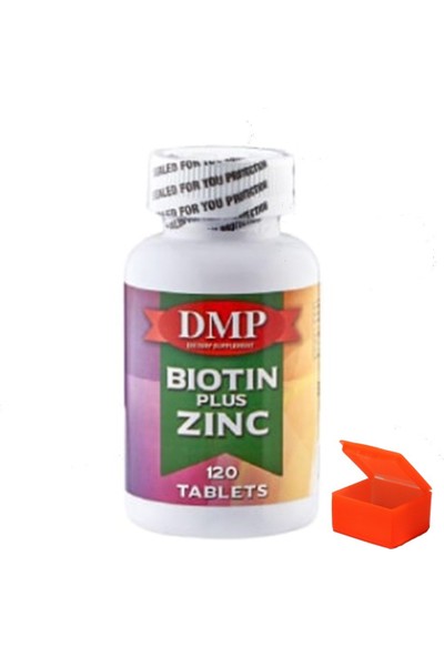 Dmp Biotin Plus Zinc 120 Tablets + Hap Kutusu