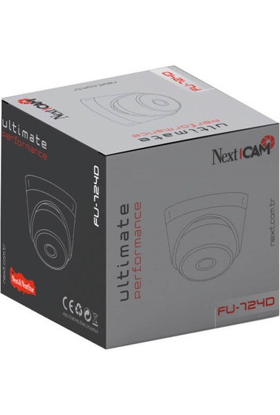 Nextcam FU-724D 2 Mp Ahd Dome Kamera