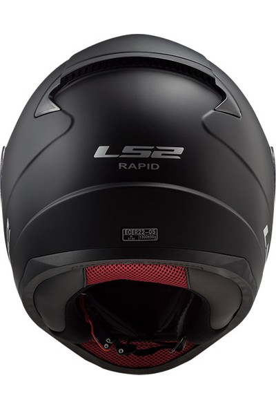 Ls2 FF353 Rapid Mat Siyah Kask