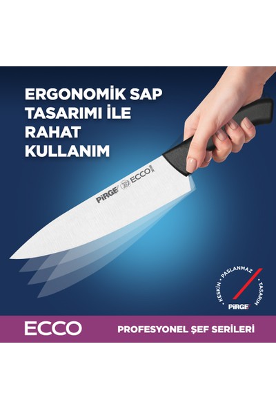 Pirge Ecco Şef Bıçağı 19 cm