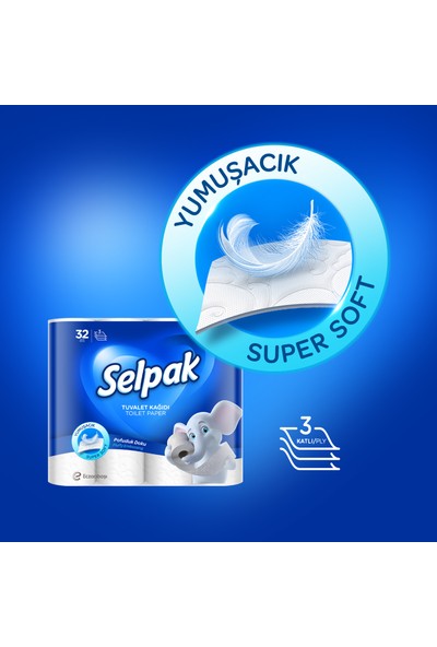 Selpak Tuvalet Kağıdı 32'li