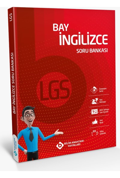 Bilim Anahtarı Yayınları LGS Ingilizce Soru Bankası