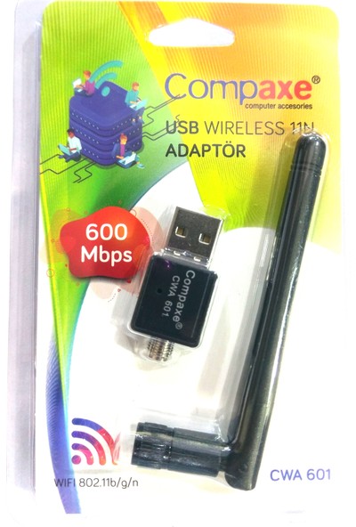 Compaxe USB Wıreless 11N Adaptör