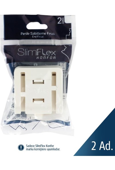 SlimFlex SX Çok Amaçlı Final 2 Kanallı 2 Adet