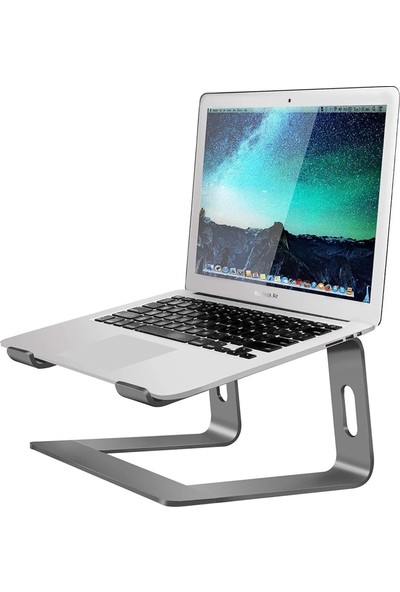 iDock M5 Alüminyum Ergonomik Macbook Bilgisayar Standı Space Gray