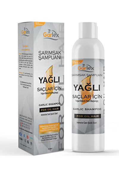 Garlex Sarımsak Şampuanı 250 ml Yağlı Saçlar