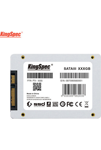 Kingspec P3-256 Sata Iıı 3.0 2.5 2,5" 256GB 3D (Yurt Dışından)