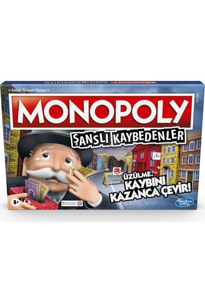 Monopoly Şanslı Kaybedenler Kutu Oyunu