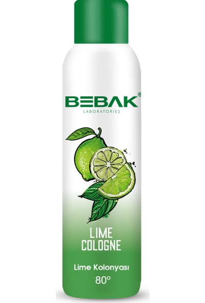 Bebak Sprey Kolonya Lime 150 ml 2 Adet