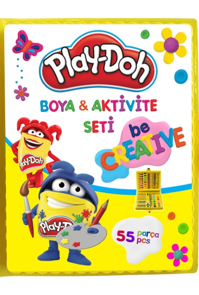 Play-Doh Kırtasiye Seti 55 Parça