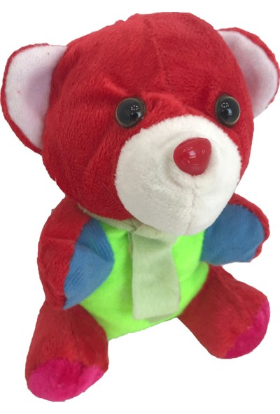 Stuffed Toys Sevimli Peluş Ayı Kırmızı 20 cm