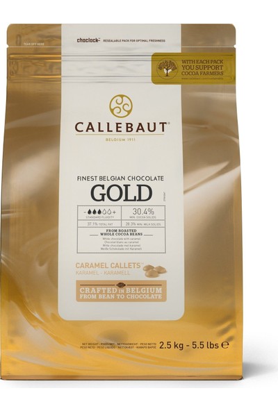 Callebaut Gold Karamel 2.5 KG