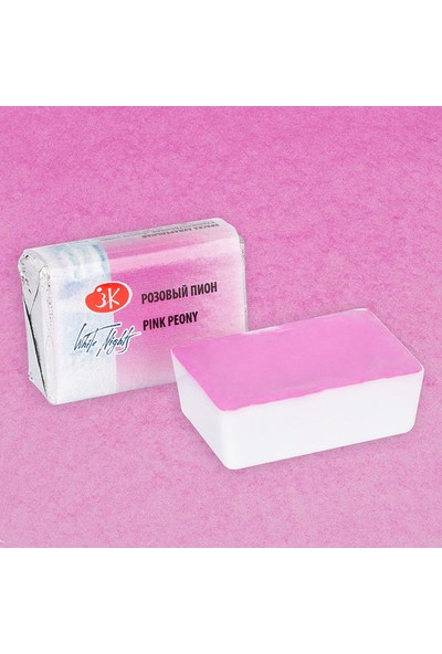 St. Petersburg White Nights Tam Tablet Sulu Boya 366 Pink Peony