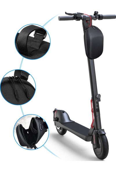 Grotte Scooter Çantası , Elektrikli Scooter Ön Asma Gidon Çanta Xiaomi Mijia M365 /pro Segway