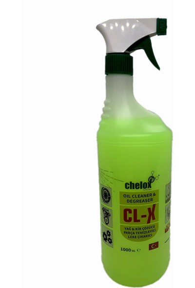 Chelox Cl-X Yağ - Kir Çözücü Parça Temizleyici Leke Çıkarıcı