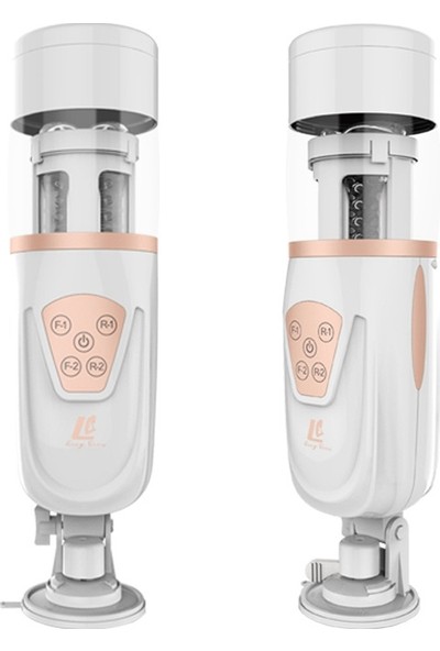 EasyLove Telescopic Iler Geri Giden Hava Pompalı Vantuzlu Otomatik Vajina