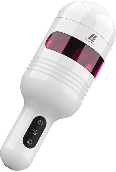 EasyLove 360° Dönebilen Sesli ve Isıtmalı Teleskopik Akıllı Vajina Mastürbatör