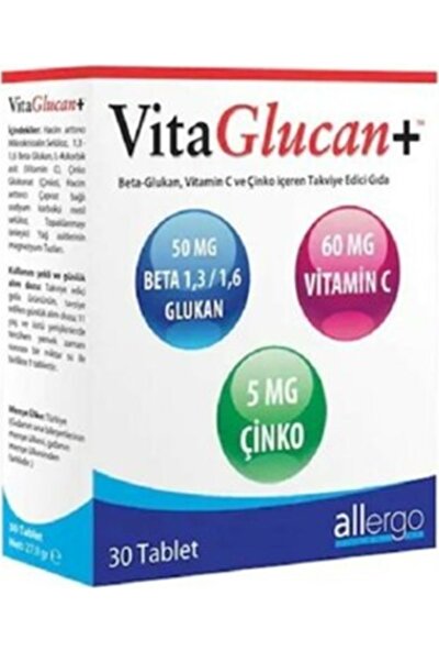Allergo Vitaglucan + 30 Tablet