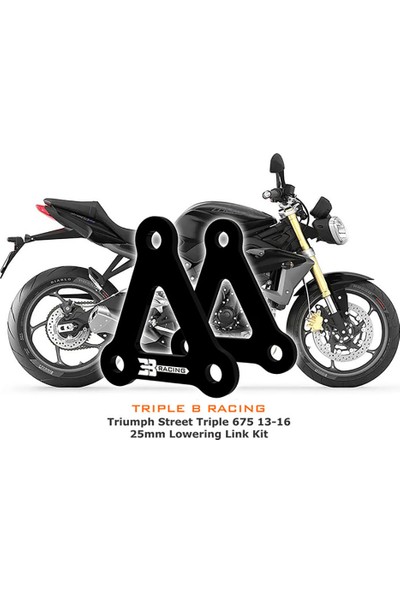 Triple B Racing 3b Racing - Triumph Street Triple 675 S/ R /rx 25 mm Alçaltma Kiti
