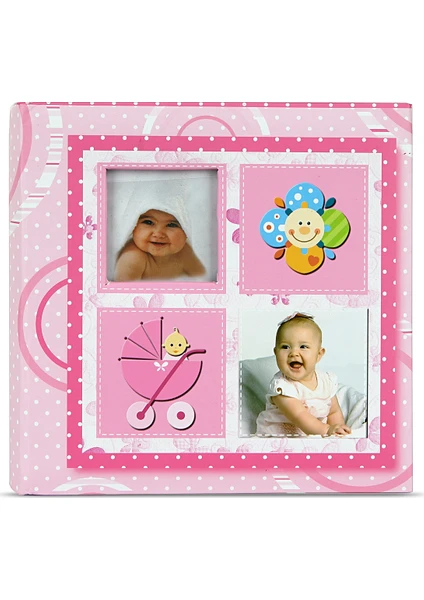 Birlik Fotoğrafçılık Pembe Bebek Albümü 4x6 (10X15) 100'LÜK 571203