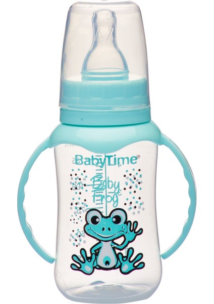 Babytime BT070 Kulplu Pp Biberon 150 ml - Yeşil