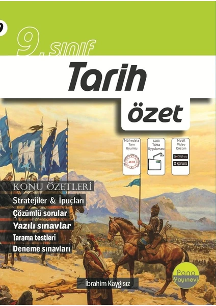 Pano Yayınları 9. Sınıf Tarih Özet