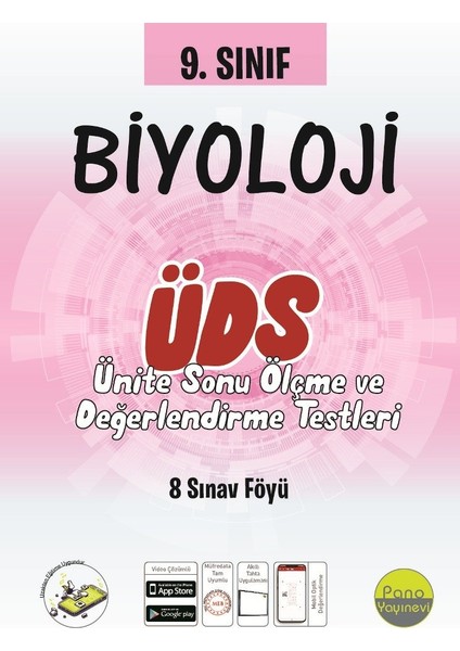 9. Sınıf Biyoloji Ünite Değerlendirme Sınavı (8 Sınav)