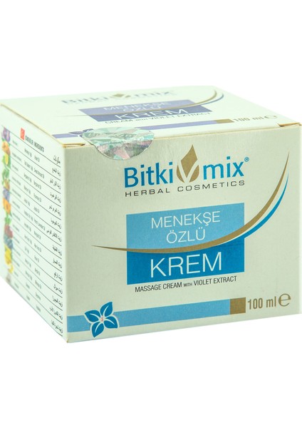 Menekşe Özlü Krem 100 ml