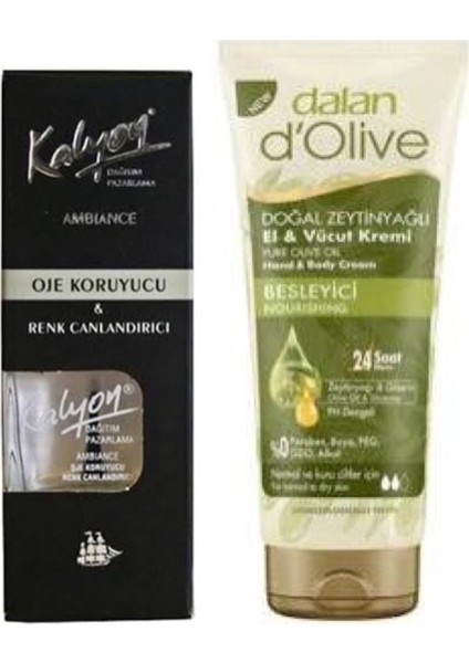 Oje Koruyucu + Dalan Tüp Krem 20 ml