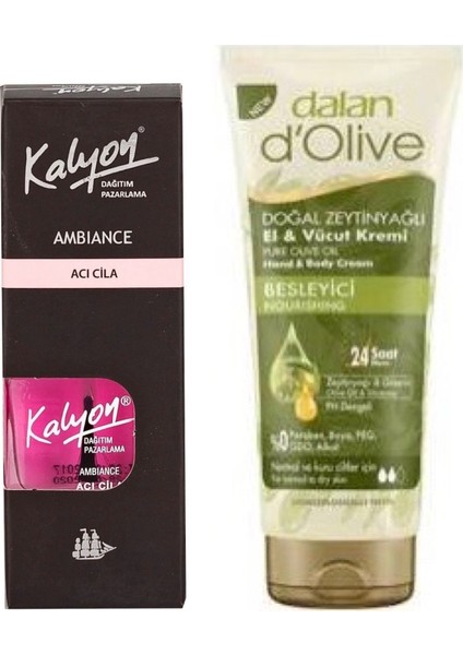 Acı Cila + Dalan Tüp Krem 20 ml