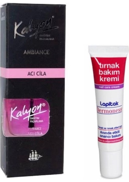 Aci Cila + Lapitak Tırnak Bakım Kremi 15 ml