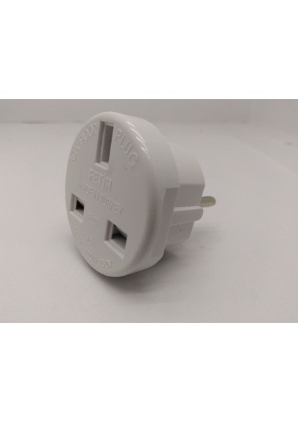 Ingiliz Fiş Çevirici Adaptör Çevirici Topraklı F-09 10'lu fiyatları