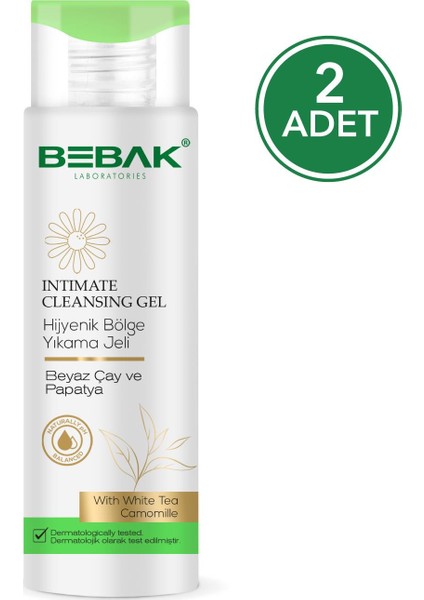 Intım Temizleme Jeli 200 ml 2 Adet