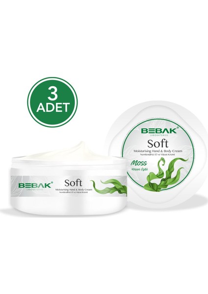 Yosun Özlü Soft Nemlendirici Bakım Kremi 300 ml 3 Adet