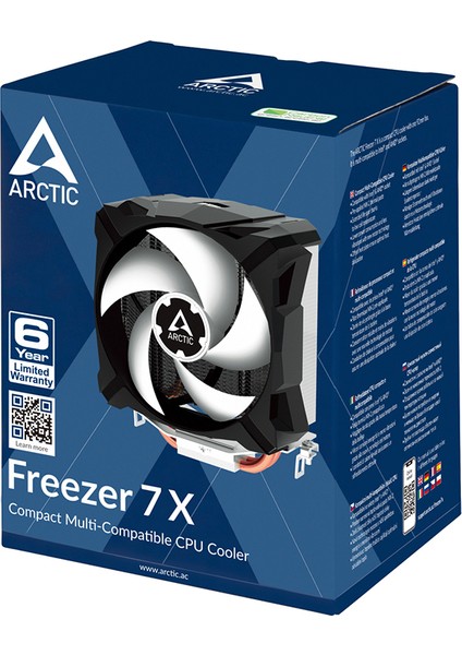 Freezer 7 X Intel/AMD PWM İşlemci Soğutucu (ACFRE00077A)