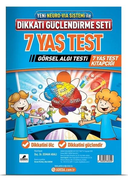 Adeda Yayıncılık Adeda DGS 7 Yaş Görsel Algı Testi